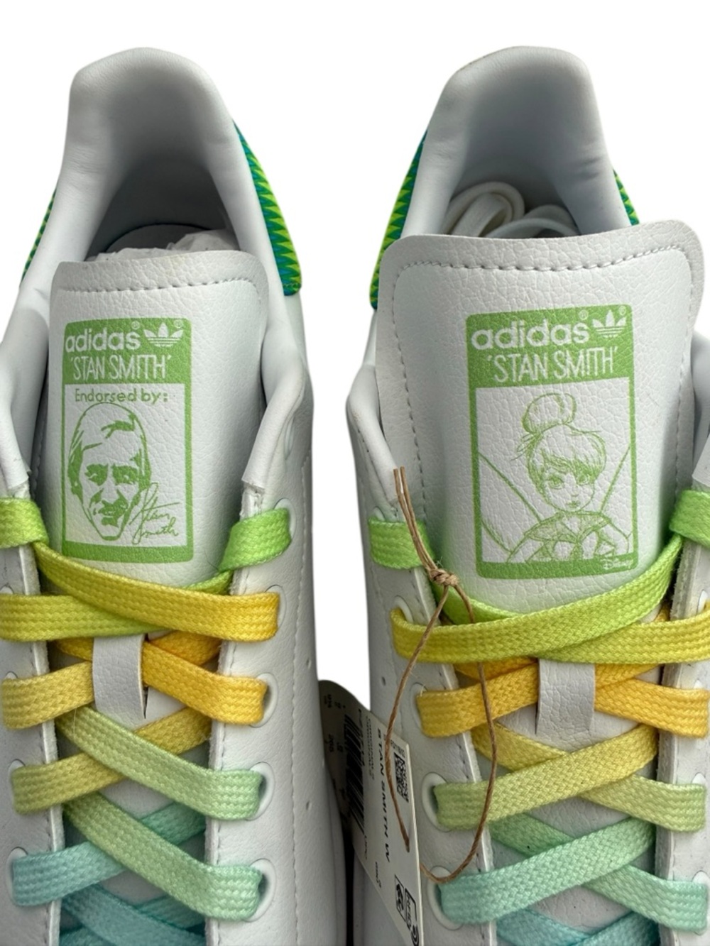 NWT adidas Disney x Stan Smith 'Tinkerbell' sneaker, 9.5 - Picture 2 of 13